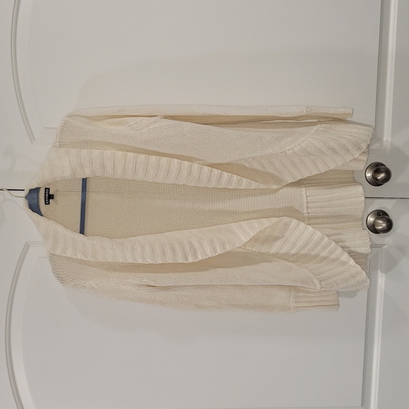 Express Sweaters - Express Chunky Long Open Cardigan